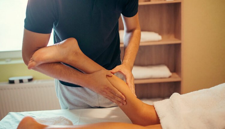 Como curar dor na panturrilha